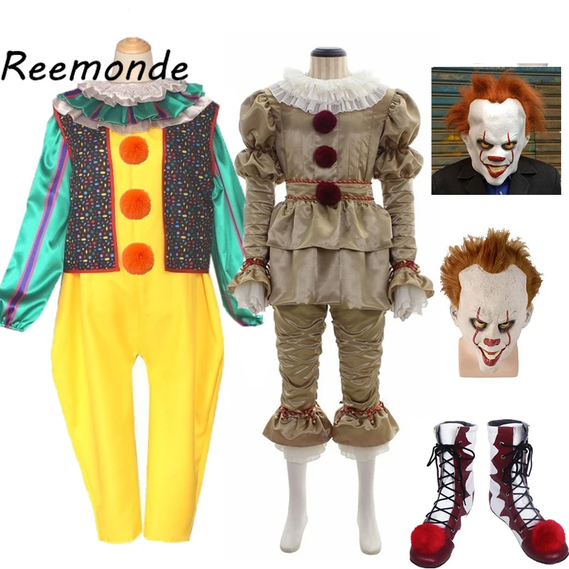 Костюм из фильма Stephen King's It Pennywise костюм для взрослых костюмы косплея на