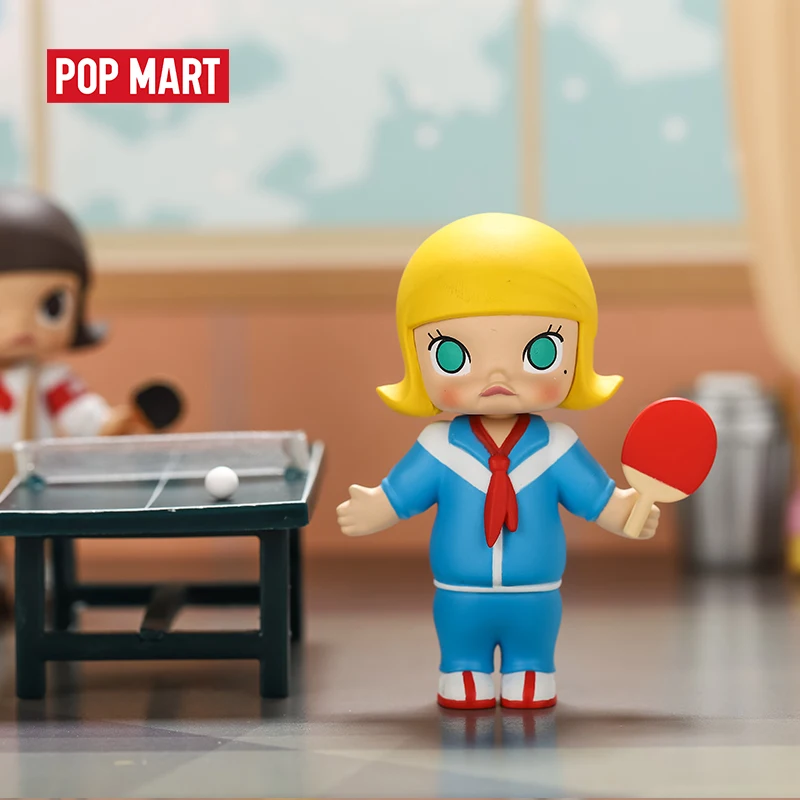 

POP MART Molly School Life Toys figure blind box Action Figure Birthday Gift Kid Toy free shipping