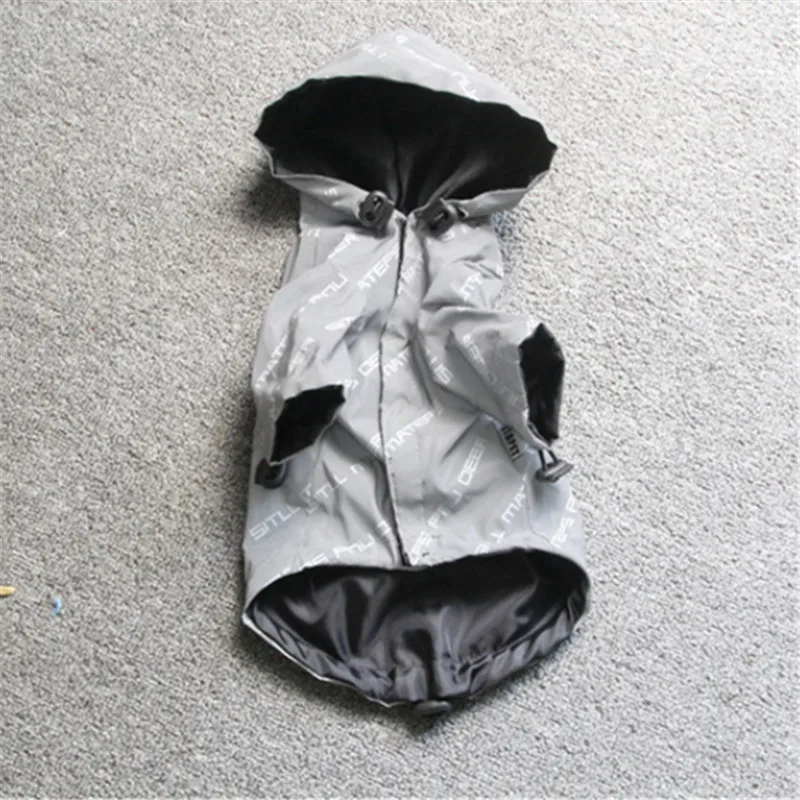 Светоотражающая куртка для собак зимняя одежда пудель Бишон корги самоед