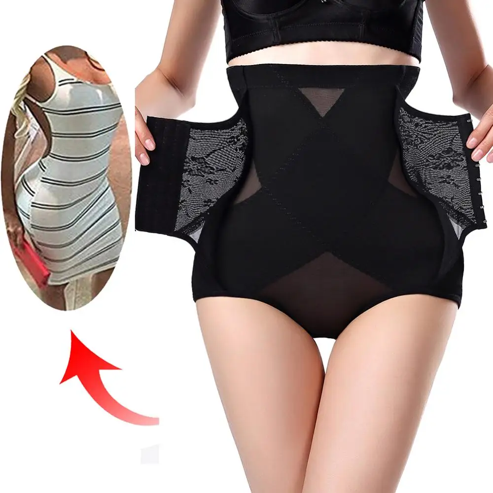 Для тела костюм женщин пояс для похудения Трусики корсет Body Shaper Похудения Нижнее