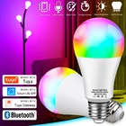 Умная Bluetooth-лампа с управлением через приложение, E27, 181512 Вт