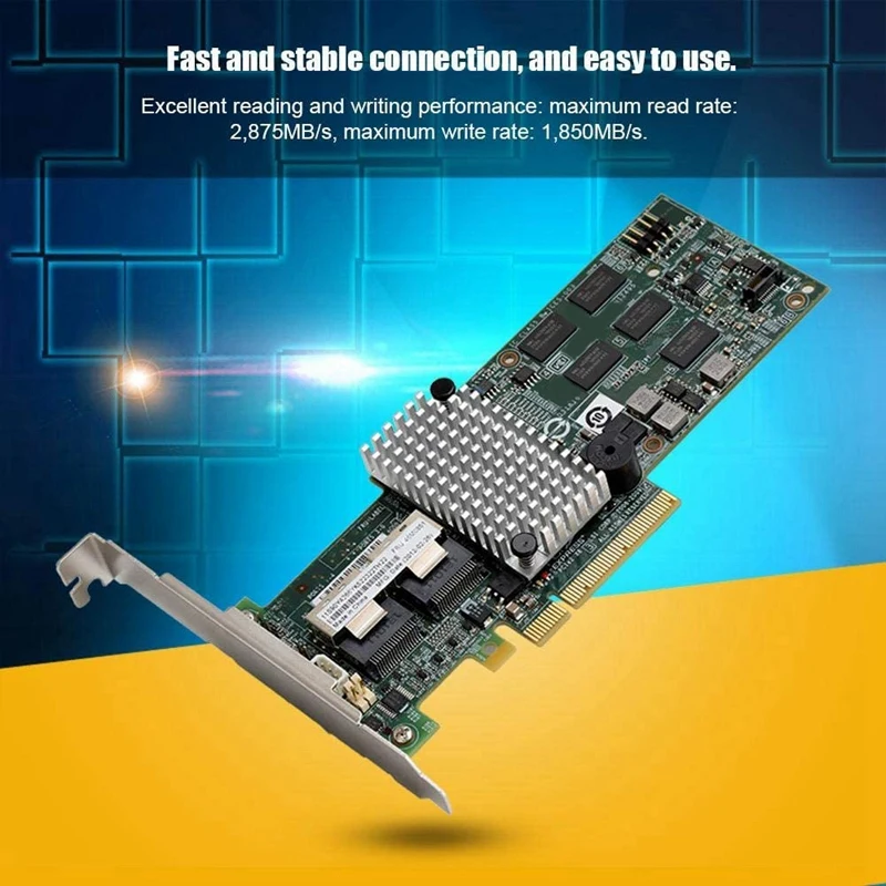 Карта массива для контроллера M5015 46M0851 SATA/SAS 6 Гбит/с PCIe X8 карта с поддержкой SATA и