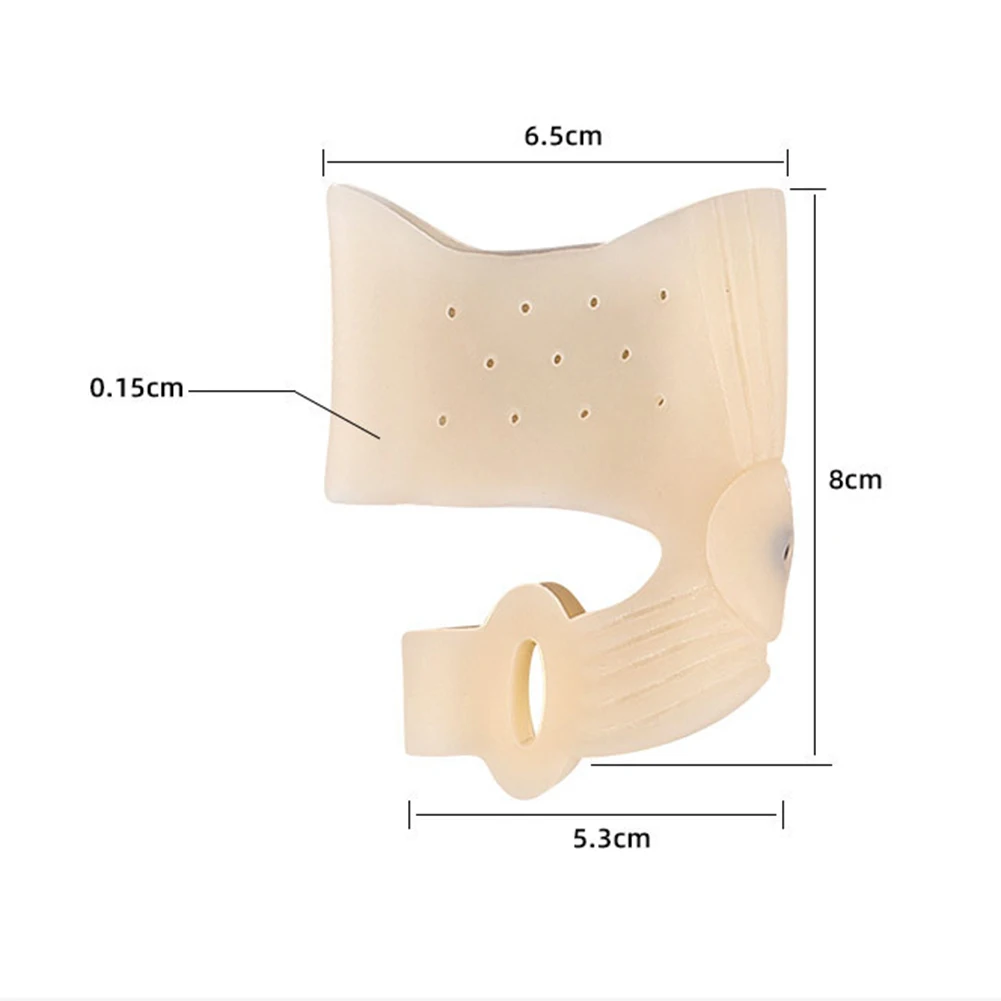 

Toes Separator Bunion Bone Ectropion Adjuster Hallux Valgus Bunion Corrector Pad Toe Straightener Outer Appliance Foot Care Tool