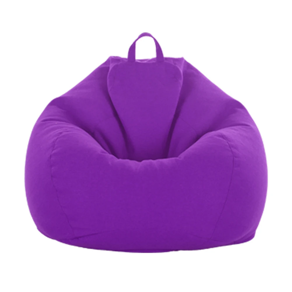 Модный однотонный тканевый чехол мешок для отдыха кресло дивана домашний декор