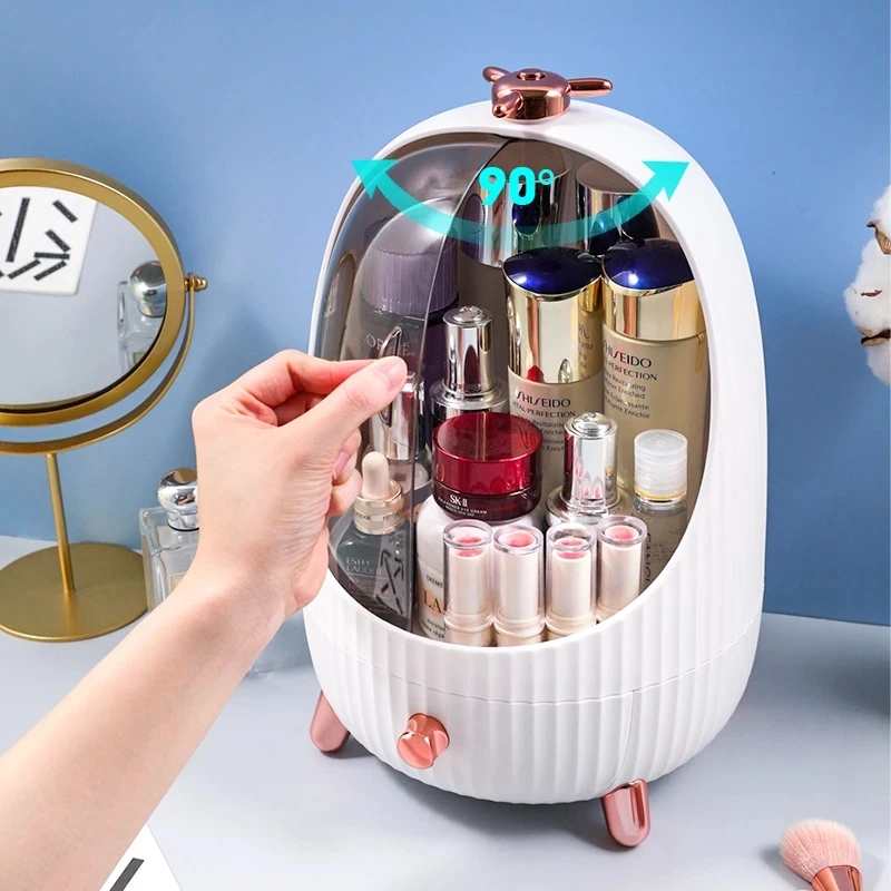 Женщина по уходу за кожей косметическая коробка для хранения ювелирных изделий