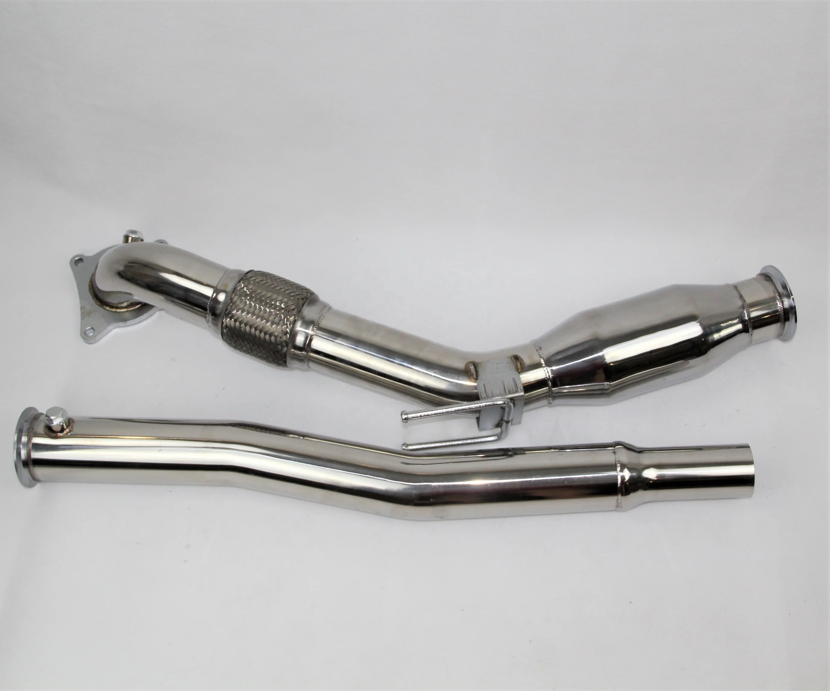 

3inch 200cell cat downpipe for vw mk5 gti cc