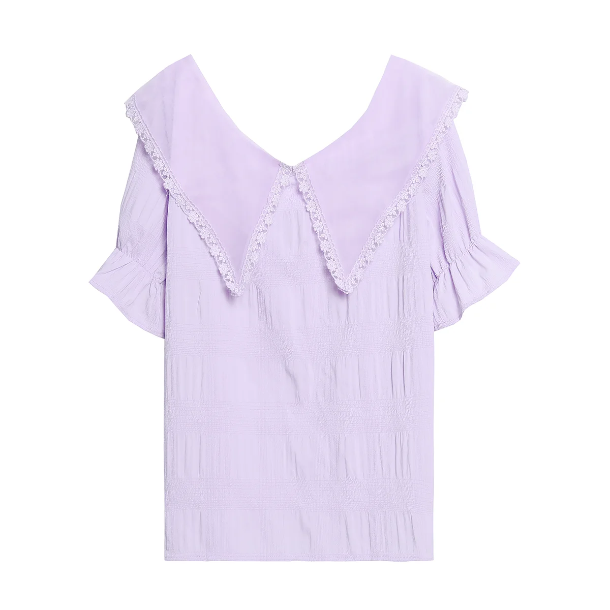 повседневные блузы с оборками женские топы 2019 новая многослойная женская