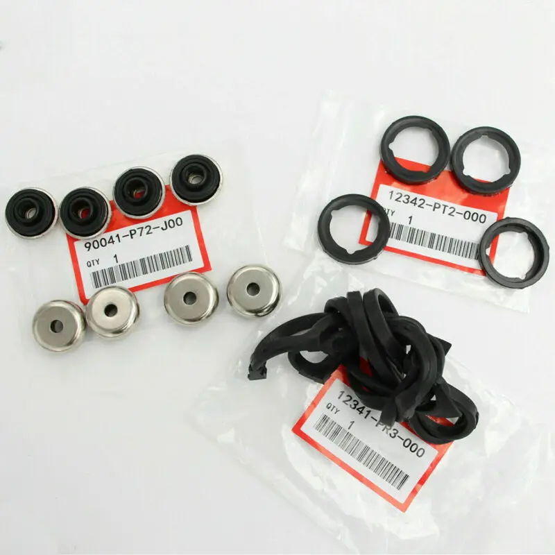 OEM комплект прокладок клапанной крышки, подходит для Acura Honda DOHC V-TEC ITR b-серии 12341-PR3-000 12342-PT2-000 90442-P72-J00