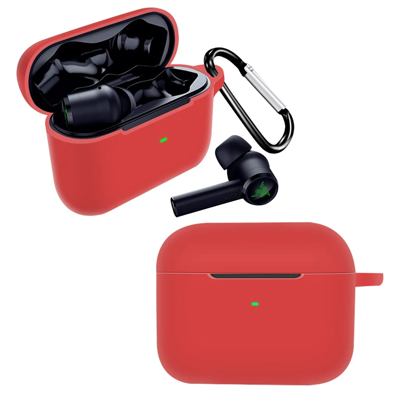 Мягкий силиконовый защитный чехол для Razer hammer Head True Wireless Pro водонепроницаемый