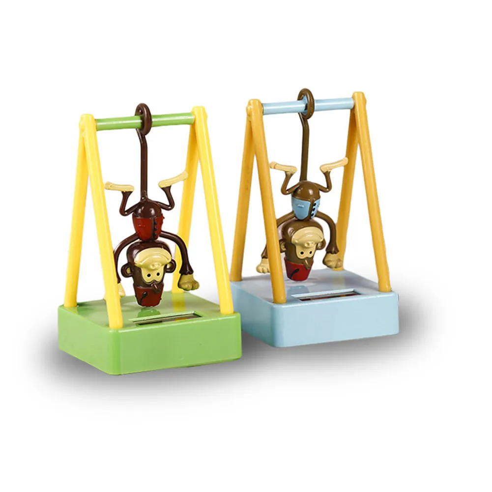 Танцующая обезьяна на солнечной батарее фигурка со встряхивающей головой