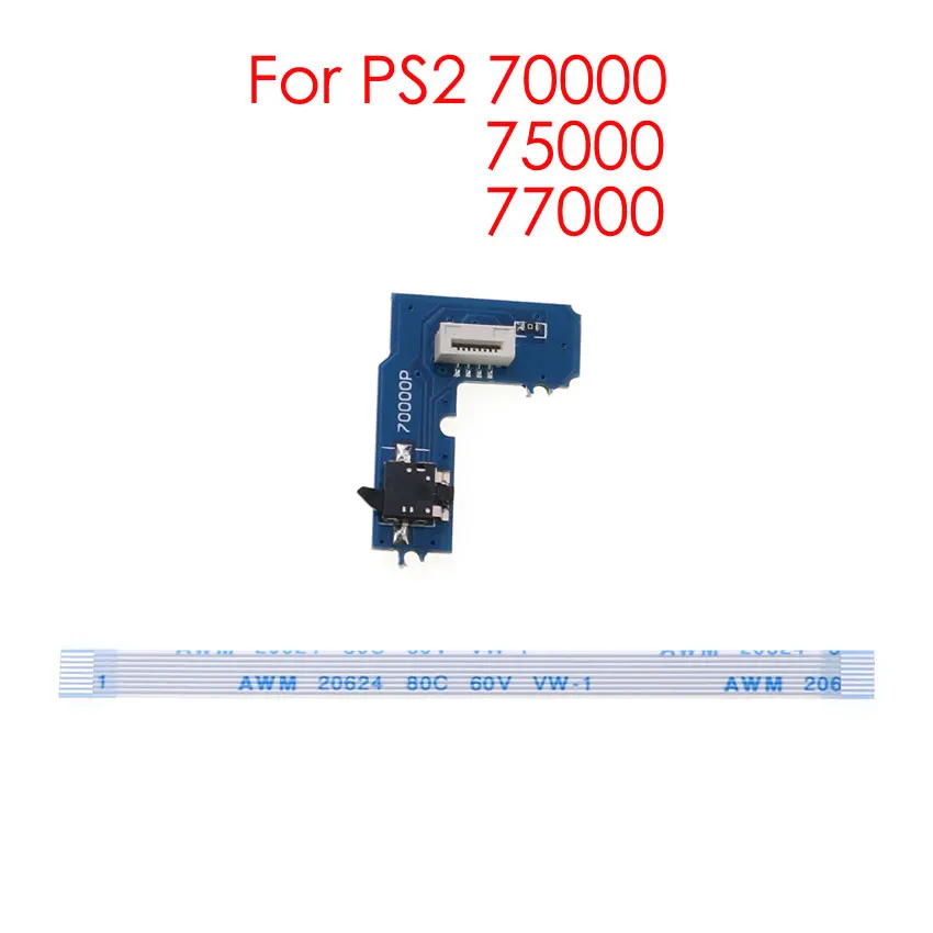 Плата переключателя питания YuXi с гибким ленточным кабелем для Sony PS2 SCPH 70000 75000 77000