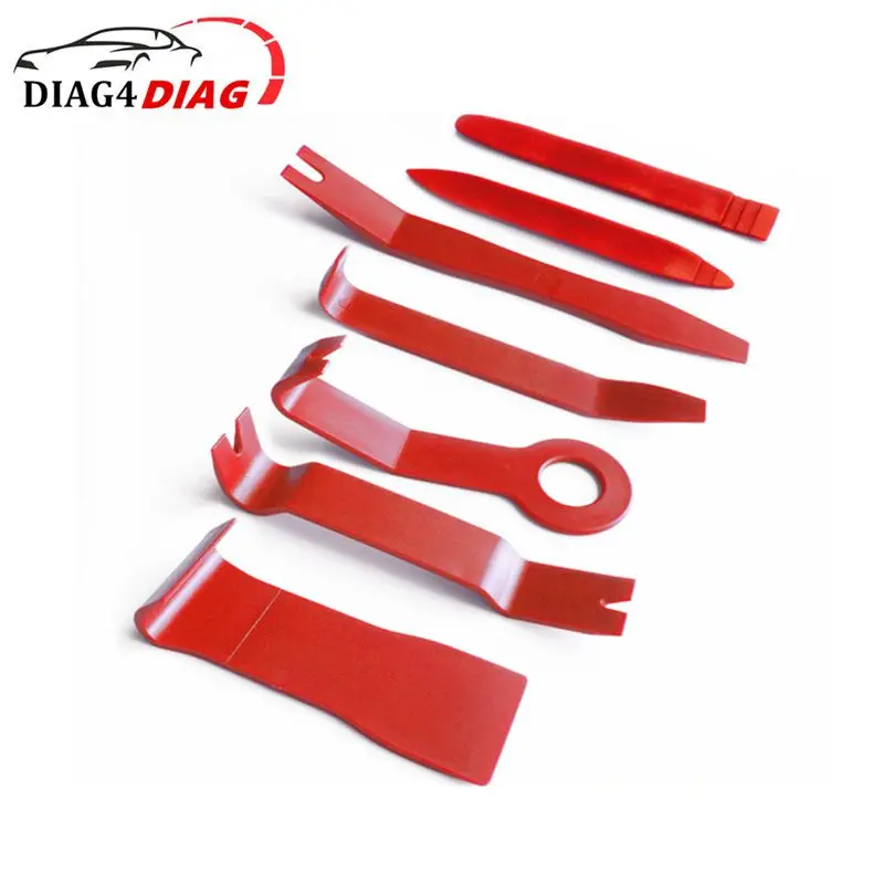 

7 шт. Пластик Авто Радио Аудио Панель ручной инструмент для удаления инструментов Съемник элементов отделки дверей комплекты для приборной ...