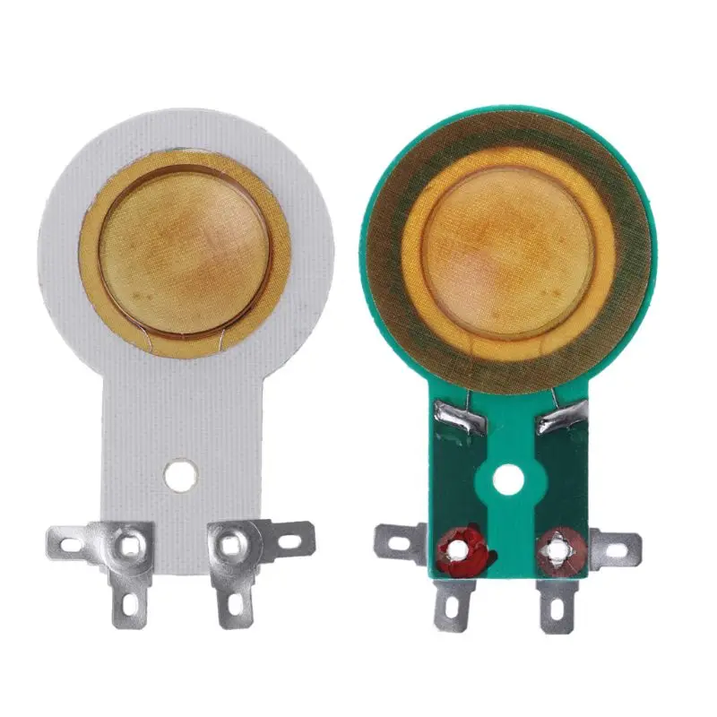 

2Pcs 25.5mm 24.5mm Horn Treble Film Resin Membrane Drive Head Tweeter Voice Coil