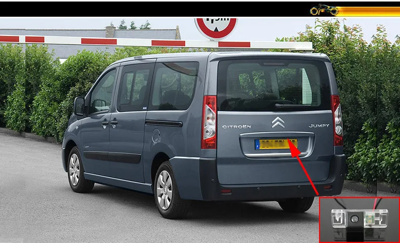 Автомобильная камера заднего вида для Citroen Jumpy Dispatch SpaceTourer Berlingo MPV/HD CCD ночного видения Автомобильная камера заднего вида
