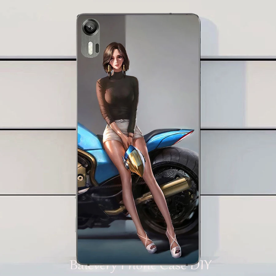 Мягкая силиконовая накладка на прекрасный TPU чехол для LENOVO VIBE SHOT принципиа