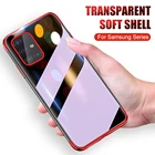 Чехол для Samsung Galaxy A31, A21s, A41, A51, A71, M21, M31, A30, A50, A30s, A50s, A70, мягкие чехлы для телефонов из ТПУ, бронированный чехол, прозрачный