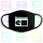 Betamax - + цветов (видеозапись 70S 80S Vhs Ретро) печать, стирающаяся дышащая многоразовая хлопковая маска для губ