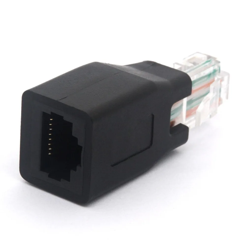 Ethernet-адаптер RJ45 8P8C FTP STP UTP кроссовер Rj45 штырь-гнездо удлинитель локальной сети для
