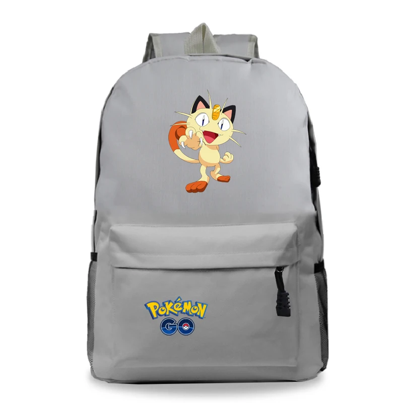 Mochila Pokemon рюкзаки для школы подростков девочек Sac Dos Аниме Пикачу сумка plecak ноутбук унисекс мультфильм Backbag 41-44