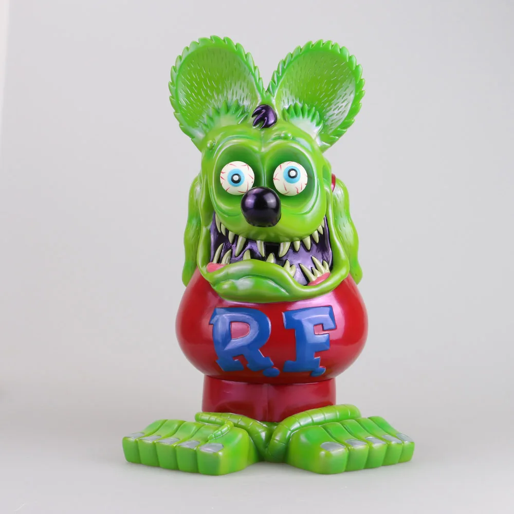 Крыса Финк мышь светится в темноте Мышь экшн-фигурка Ed большой папа рот