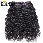 Волнистые пучки волос, бразильские пучки волос, пряди, 100% натуральные волосы для наращивания без повреждений, 134 шт., 8-28 дюймов, натуральный цвет