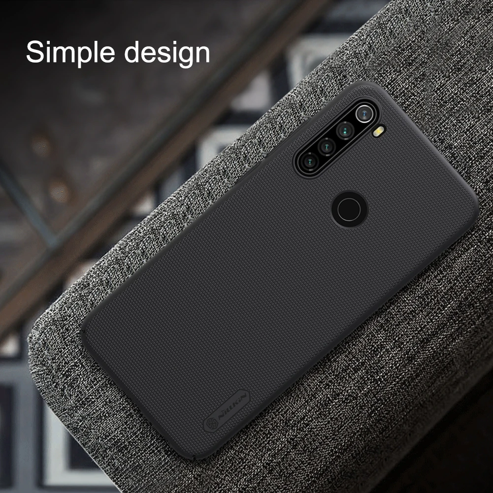 Чехол Nillkin для Xiaomi Redmi Note 8T 8 7 6 5 Pro, матовый защитный чехол из поликарбоната, чехол для Xiaomi Redmi Note 8T 8 7 6 5 Pro, чехол
