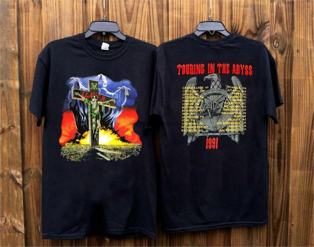 

Vintage Slayer Seasons In The Abyss 1991 Concert Tour T-Shirt