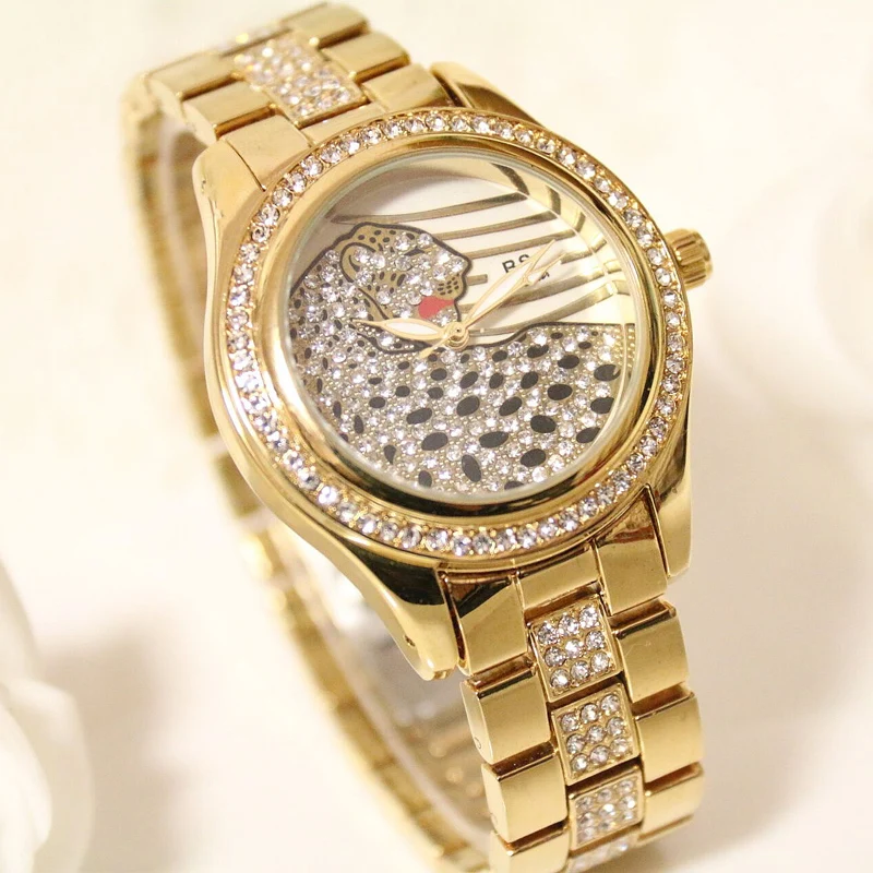 Женские часы с бриллиантами лучший люксовый бренд 2018 стильные золотые женские