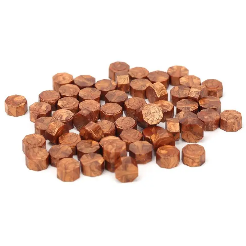 60/100 шт в виде восьмиугольника с Винтаж уплотнительная воск гранулах винтажная