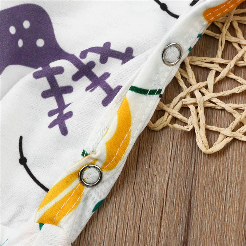 Baby Girl Boy Clothes Sleeve Flower Animal Print Romper Costume Summer Jumpsuit Newborn Infant Rompers Dropship | Мать и ребенок