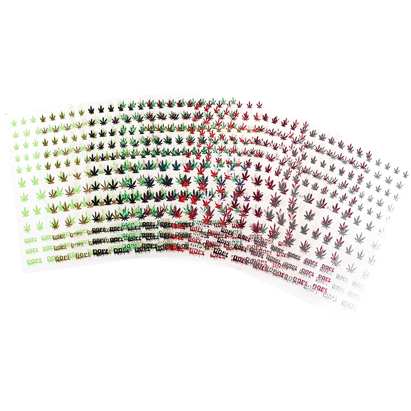 

13*8cm Leaf Shape Nail Art Decal Stickers Self Adhesive DIY Manicure Nail Decoration Nail Art Designs Tool