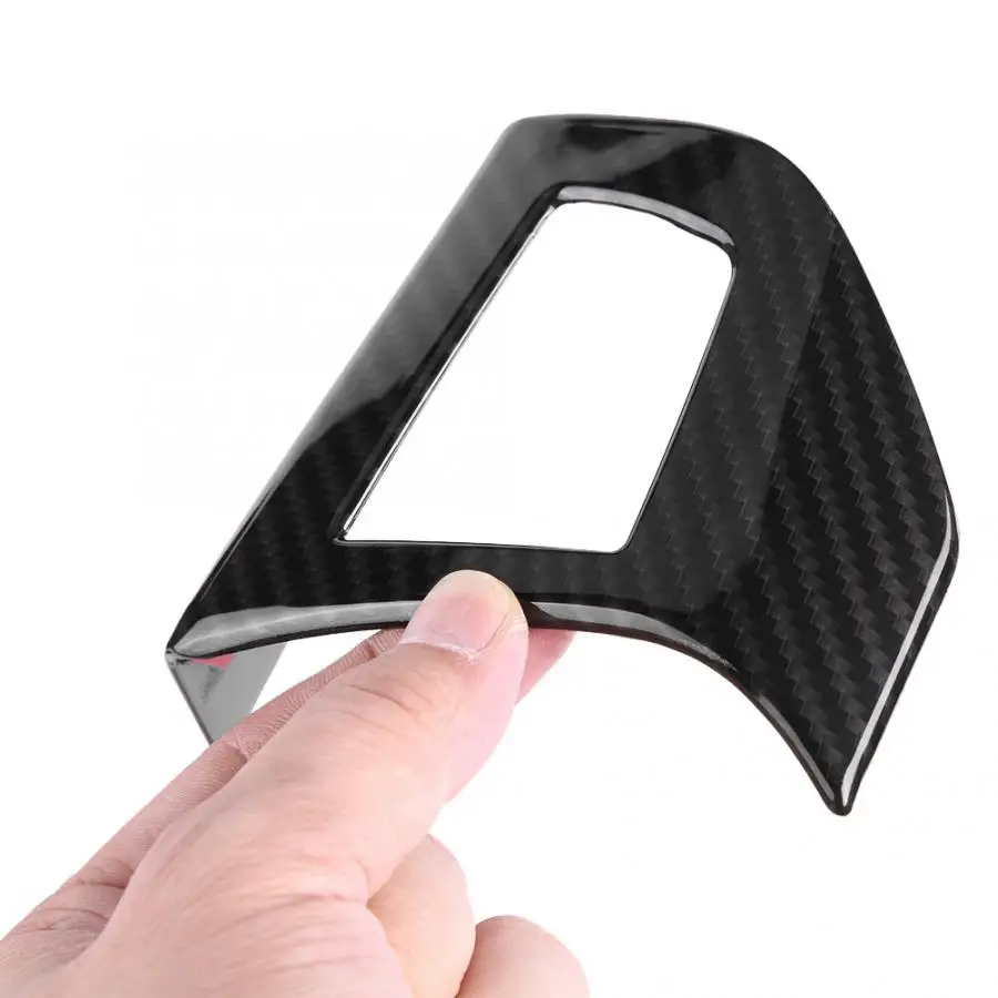 2 шт. внутренняя Накладка для рулевого колеса из углеродного волокна наклейки