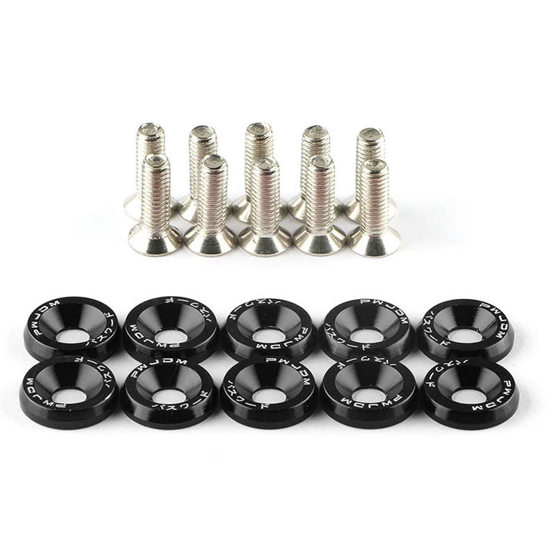 

Automobile Refit Gasket Screw License Plate Bracket Screw Decoration Gasket Car Modified Gasket Car Screw Decorative Gasket