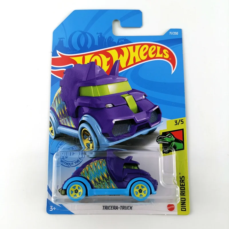 

Hot Wheels 1:64 TRICERA-TRUCK Edition Metal Diecast Model Cars Kids Toys Gift
