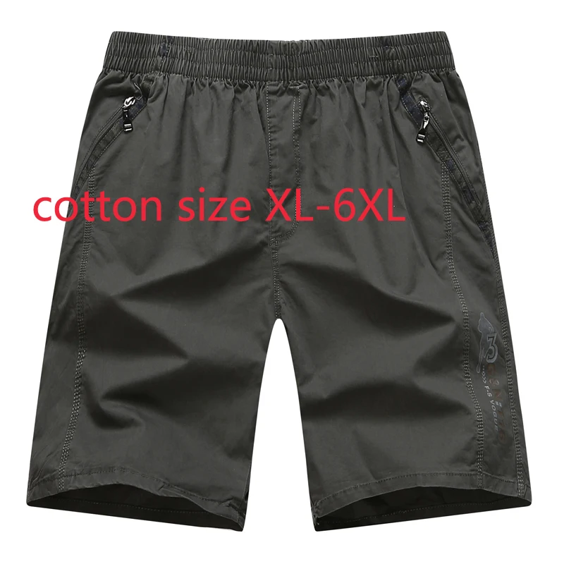 

New Arrival Fashion Cotton Summer Loose Large High Waist Elastic Waist Casual Knee Length Shorts Plsu Size XL2XL 3XL 4XL 5XL 6XL