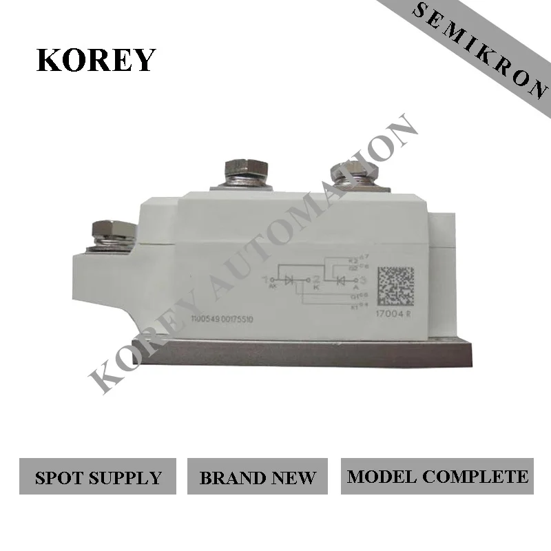 

Ready Stock Brand New 100% SEMIKRON Power Thyristor Module SKKT323/12E SKKT323/14E SKKT323/16E SKKT323/18E