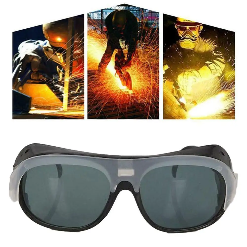 

[cowhide Glasses] Electric Welding Glasses, Welder Goggles, Labor Sunglass Insurance Arc Welding Argon Anti-shock Safety We Z3Z3