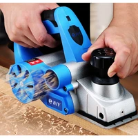 220v 850w 1280w electric planer plane wood cutting hand held power tool carpenter woodworking file tool with accessories