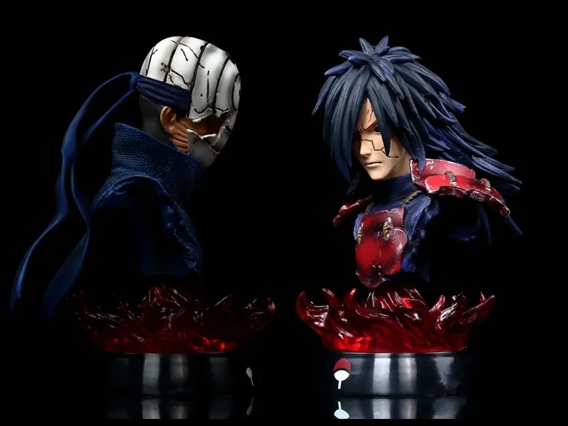 Японское аниме Uchiha Obito Madara голова бюст Портрет ПВХ фигурка модель статуя новая с