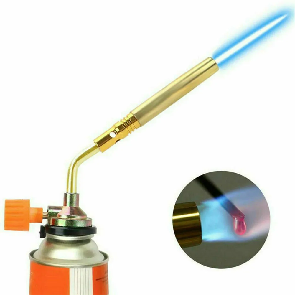 

Ignition Flamethrower 13.5cm Gas Torch Baking Blowing Burner Soldering Pipes