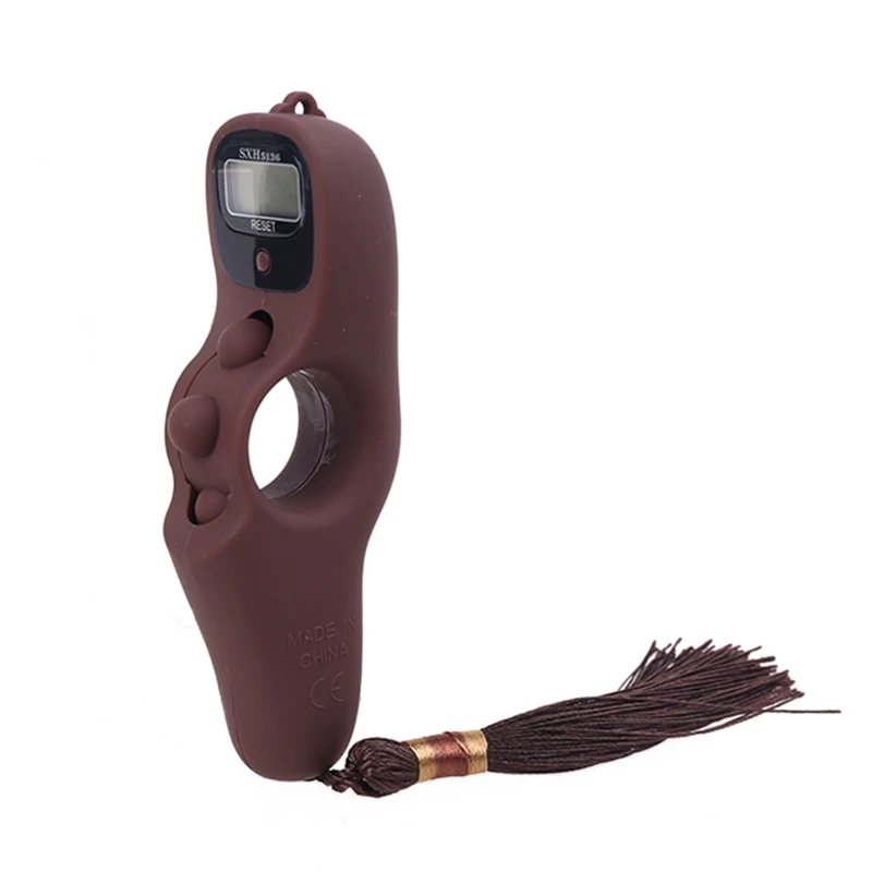 

B2RA Portable Handheld Digital Beads Counter Finger Game Toy Auto Turn off Memory Function Decompression Relaxation Tool for