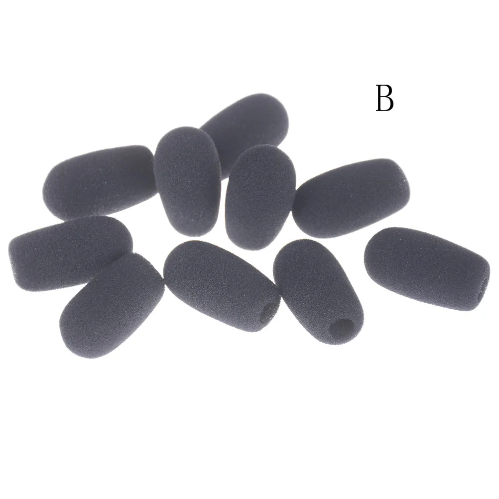 Хит продаж 10 шт. микрофон гарнитура гриль губка для ветрового стекла пенопласт