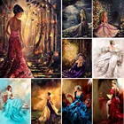 Набор для алмазной вышивки сделай сам, картина из квадратных страз 5D, мозаика, вышивка крестиком, украшение в подарок