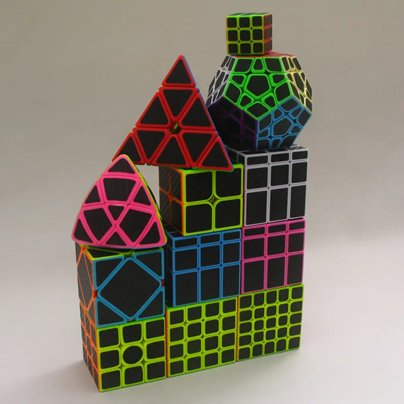 Zcube черный углеродное волокно куб серии два шага три четыре пять заказ зеркальная