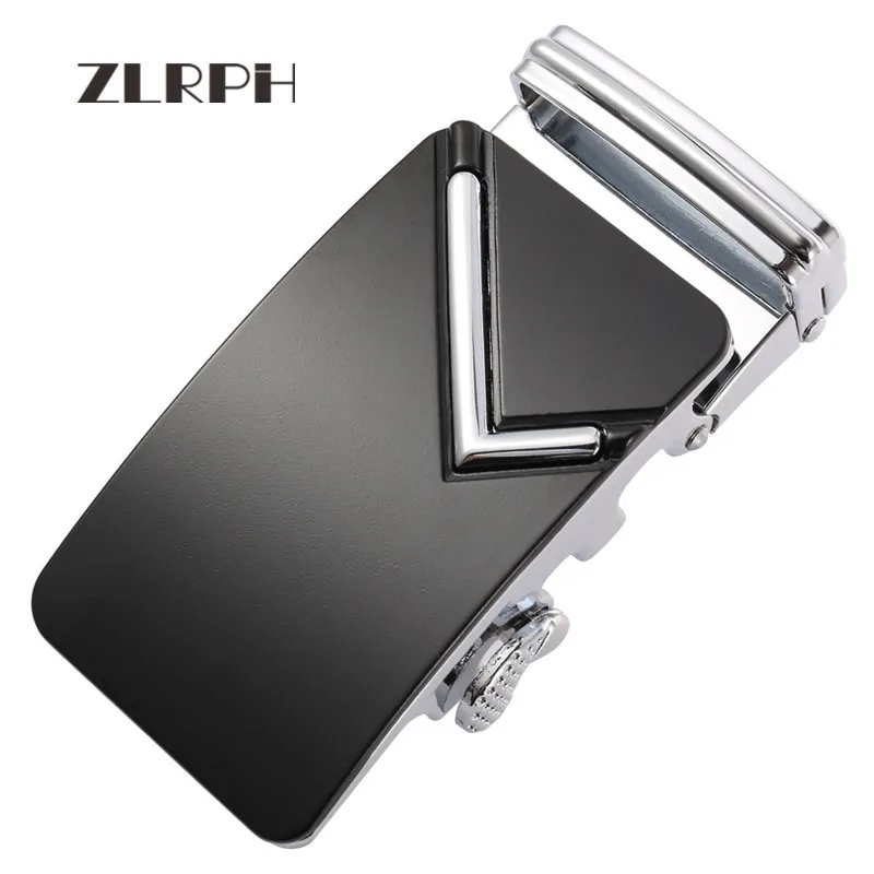

ZLRPH Brand Designer Belt Buckle For Men Metal Automatic Buckle Fashion Male Brand Luxury Suitable Width 3.4-3.6CM Mens Belts