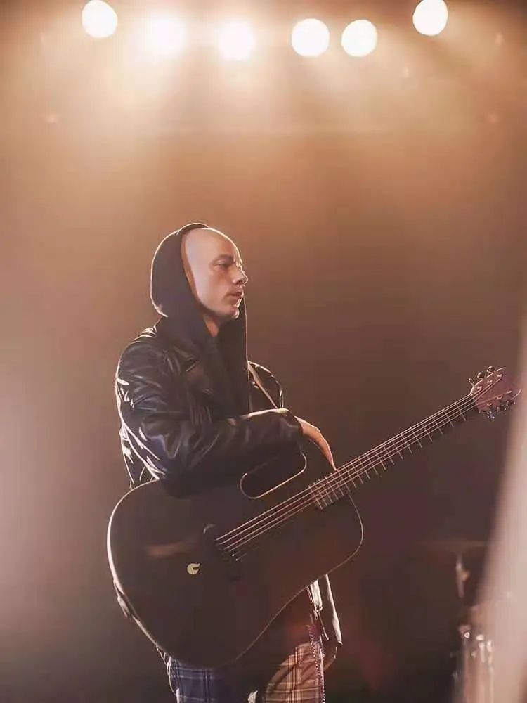 41 дюймовая гитара FreeBoost LAVA ME PRO из углеродного волокна с эффектами без подключения