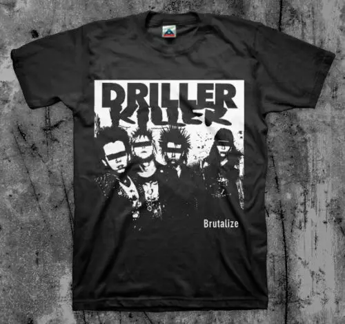 Футболка DRILLER KILLER 'Brutalize' (D Beat Wolfbrigade Doom Disfear)|Мужские футболки| |