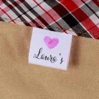 custom sewing labels clothing labels personalized brand organic cotton ribbon labels custom font md1202