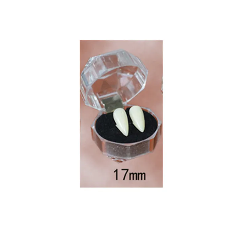 17mm dentures 1 пара таинственный Ангел эльфийские уши фея косплей аксессуары Хэллоуин Рождественская вечеринка латексные мягкие острые наконечники накладные уши реквизит - Цвет: 17mm dentures