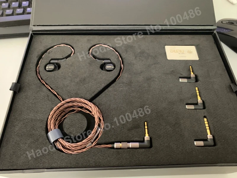 DUNU DK-4001 DK4001 HiFi Audio Hi-Res Beryllium PVD 5Driver (4 Knowles BA+1DD) Hybrid Earphone MMCX Detachable Cable A.C.I.S | Электроника